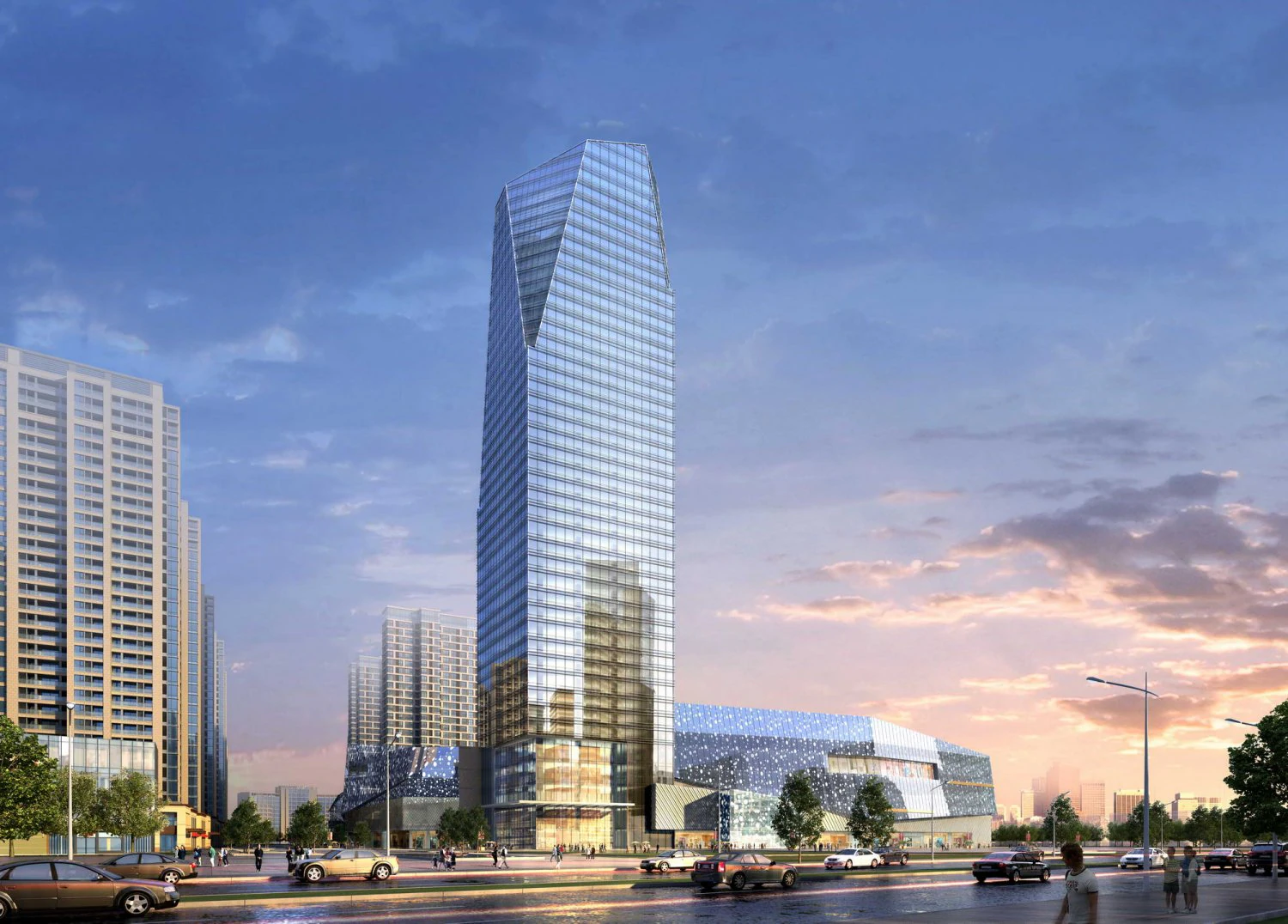 city shopping mall 092 3D Model .c4d .max .obj .3ds .fbx .stl .blend