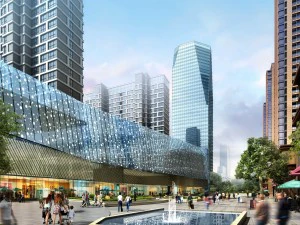 city shopping mall 092 3D Model