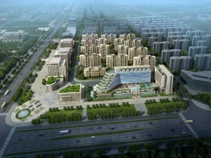 city shopping mall 094 3D Model