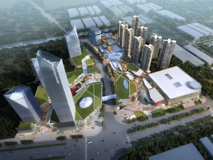 city shopping mall 095 3D Model