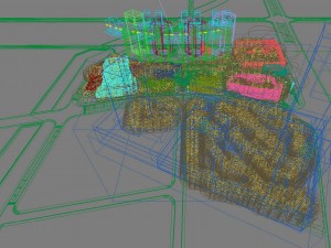 city shopping mall 095 3D Модель