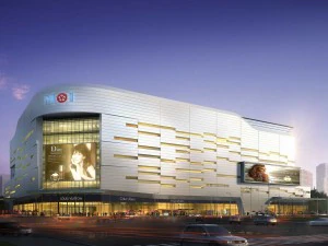 city shopping mall 096 3D Model