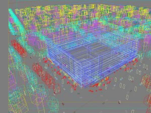 city shopping mall 096 3D Model