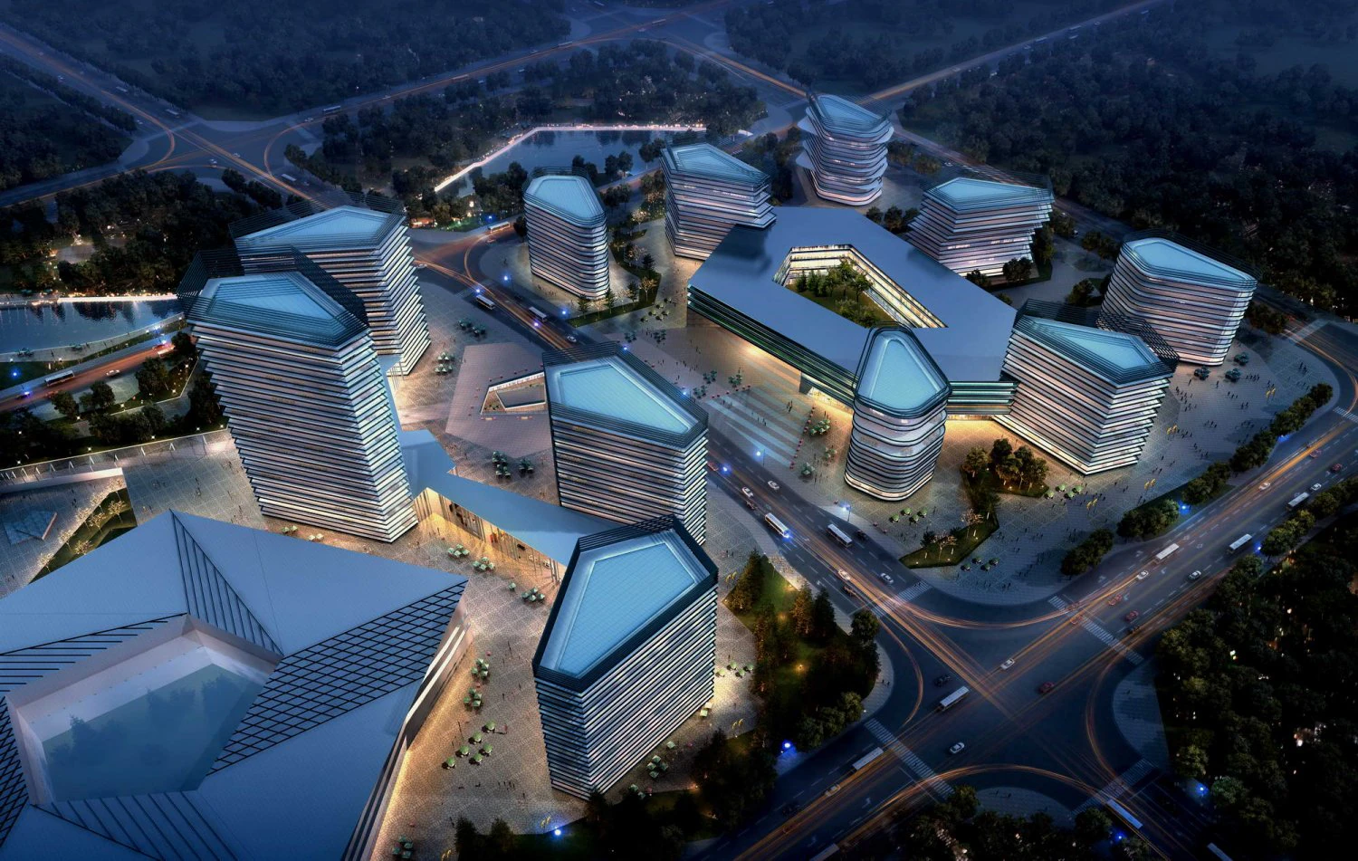 city shopping mall 097 3D Model .c4d .max .obj .3ds .fbx .stl .blend 