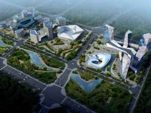 city shopping mall 097 3D Model
