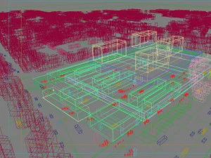 city shopping mall 098 3D Model
