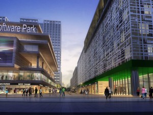city shopping mall 099 Modello 3D