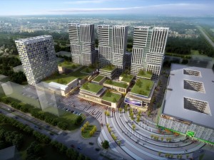 city shopping mall 099 Modello 3D