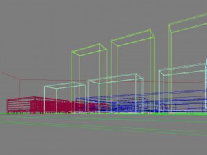 city shopping mall 099 Modello 3D