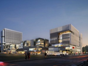 city shopping mall 100 3D Модель
