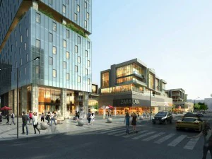 city shopping mall 100 3D Model