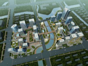 office buildings 012 3D Модель