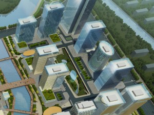 office buildings 012 3D Модель