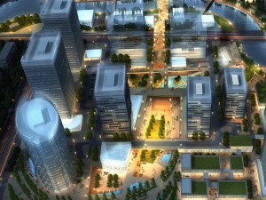 office buildings 012 3D Модель