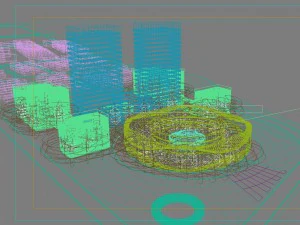 office buildings 018 3D Model