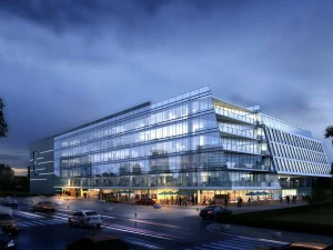 gedung perkantoran 027 Model 3D