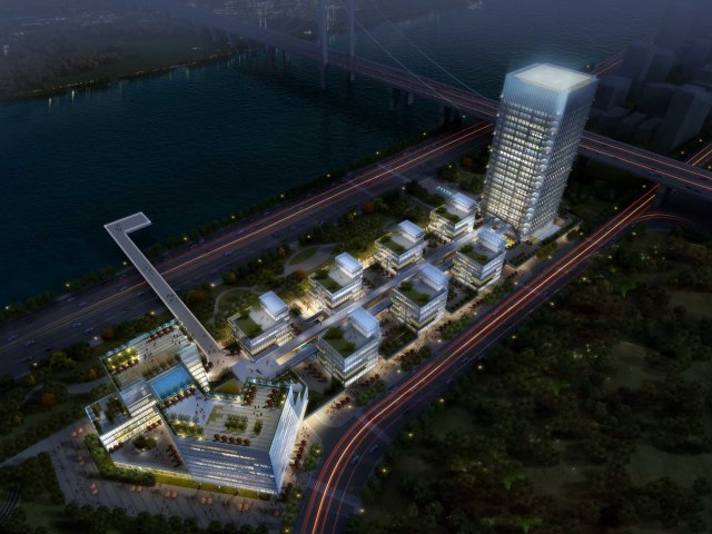 office buildings 029 3D 模型 .c4d .max .obj .3ds .fbx .stl .blend 