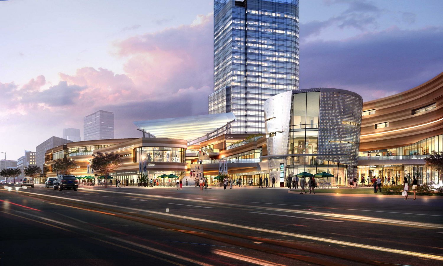 0 61 центр. Mall building