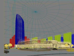 skyscraper business center 063 3D Model