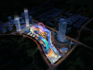 skyscraper business center 065 3D Model