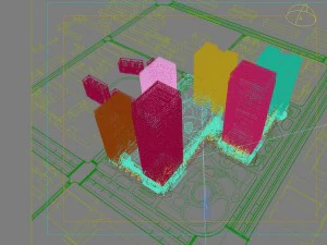 skyscraper business center 067 3D Model
