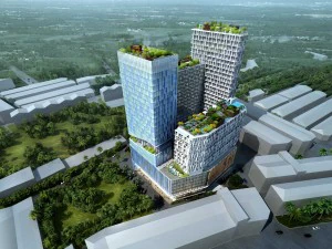 skyscraper business center 076 3D Model
