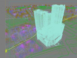 skyscraper business center 076 3D Модель