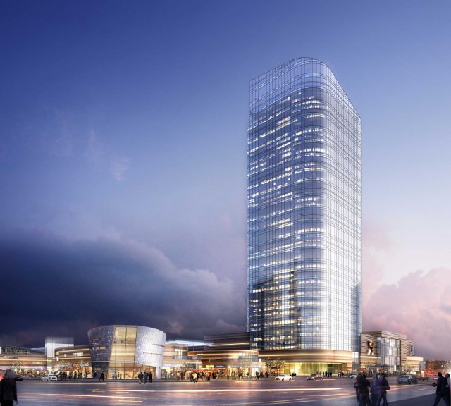 skyscraper business center 077 Modello 3D .c4d .max .obj .3ds .fbx .stl .blend