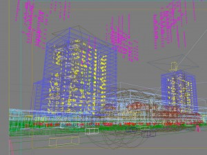 skyscraper business center 080 3D Модель
