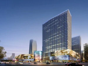 超高層ビルビジネスセンター085 3Dモデル