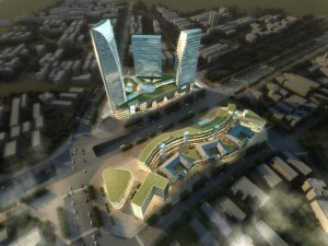 g&ouml;kdelen iş merkezi 087 3D Model