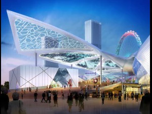 超高層ビルビジネスセンター090 3Dモデル