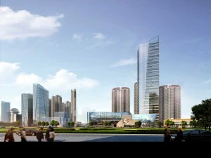 skyscraper business center 089 3D Model