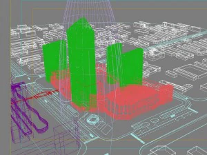 skyscraper business center 097 3D Model