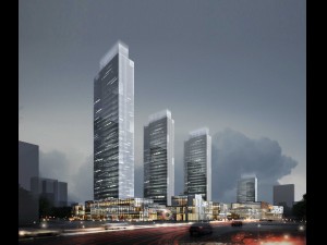 skyscraper business center 098 Modèle 3D