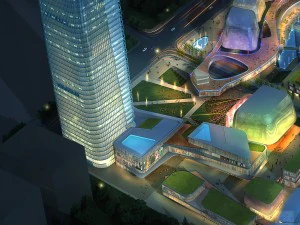skyscraper business center 099 3D Model