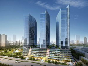 skyscraper business center 100 Model 3D