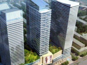 skyscraper business center 100 Model 3D