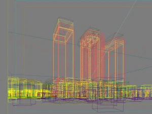 skyscraper business center 100 3D Model