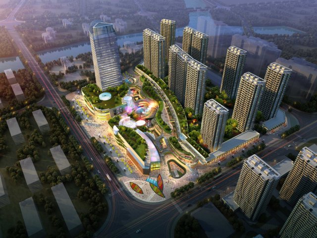 skyscraper business center 103 3D 模型 .c4d .max .obj .3ds .fbx .stl .blend 