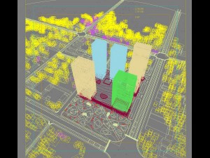 skyscraper business center 104 3D Model
