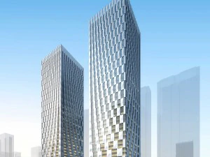skyscraper business center 106 3D Model