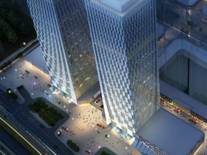 skyscraper business center 106 3D Model