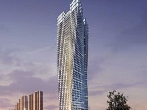 skyscraper business center 107 3D 模型