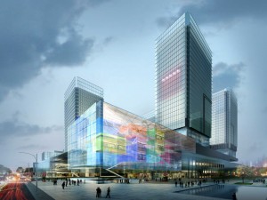 skyscraper business center 108 3D 모델