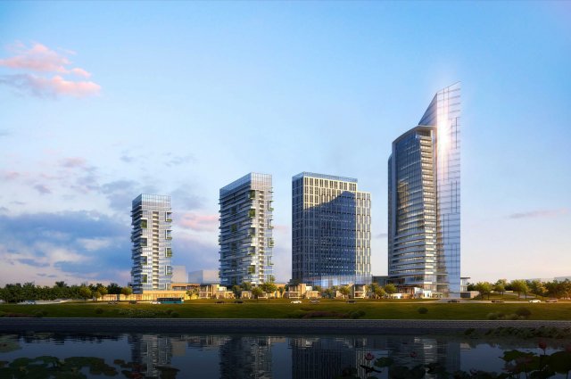 skyscraper business center 111 Model 3D .c4d .max .obj .3ds .fbx .stl .blend 