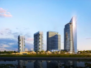 centrum biznesowe wieżowca 111 Model 3D