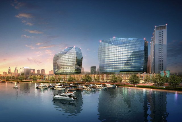 skyscraper business center 116 3D Model .c4d .max .obj .3ds .fbx .stl .blend 