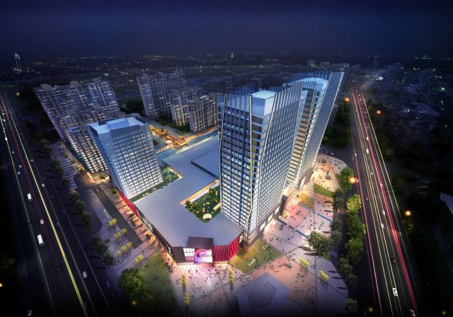 skyscraper business center 118 3Dモデル .c4d .max .obj .3ds .fbx .stl .blend 
