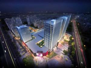 गगनचुंबी इमारत व्यापार केंद्र 118 3D मॉडल